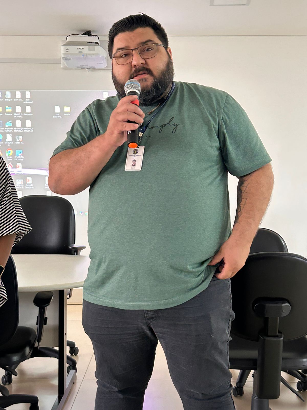 Diretores do STMC visitam NAEDs e se apresentam a gestores da Educação