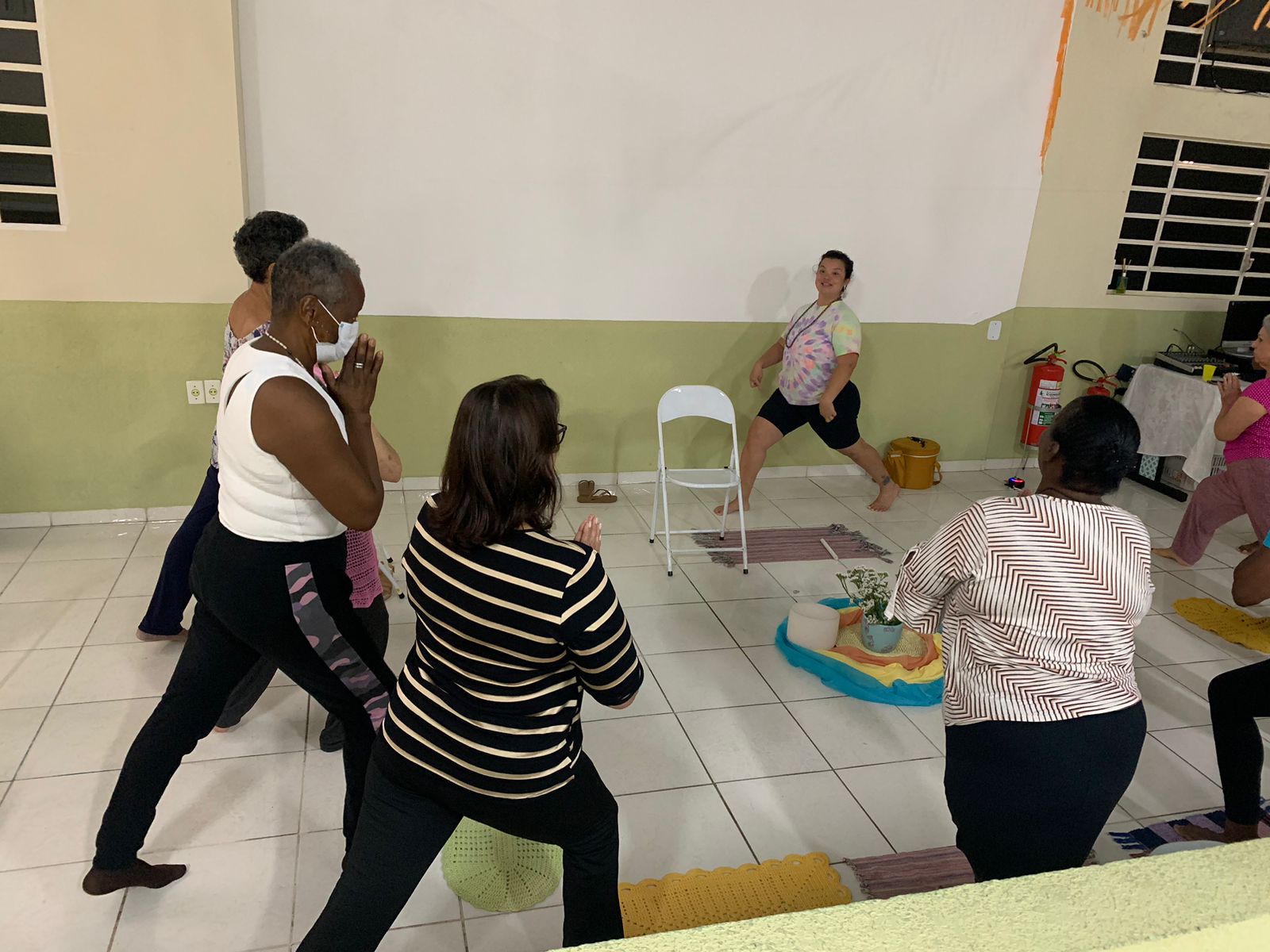 Casa dos Aposentados/as - Yoga com Gleyce Boré - Novembro de 2023	