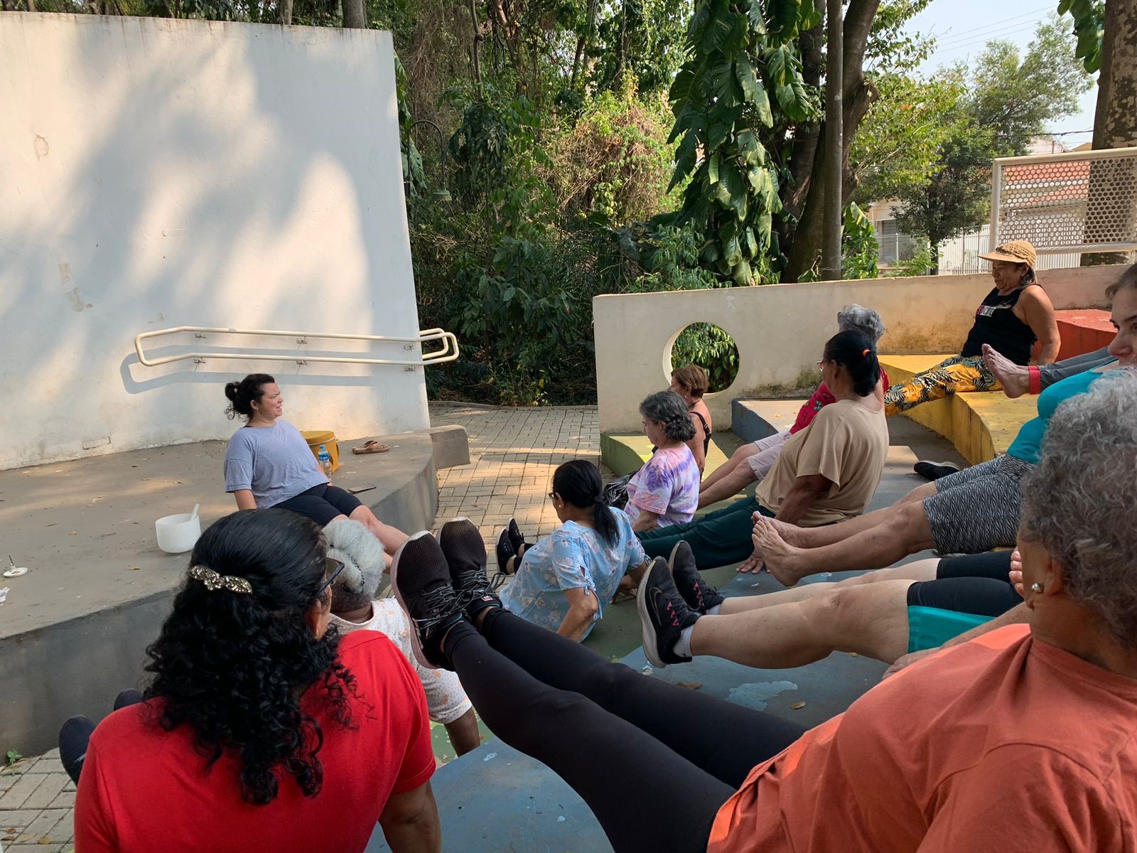 Casa dos Aposentados/as - Yoga no Bosque - Setembro de 2024