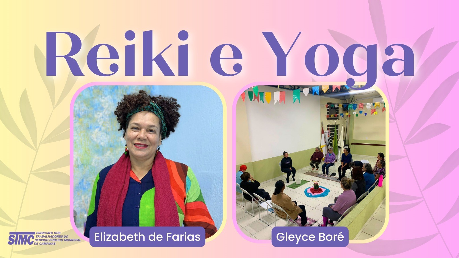  Terça-feira foi dia de reiki e yoga coletiva na Casa dos Aposentados. 