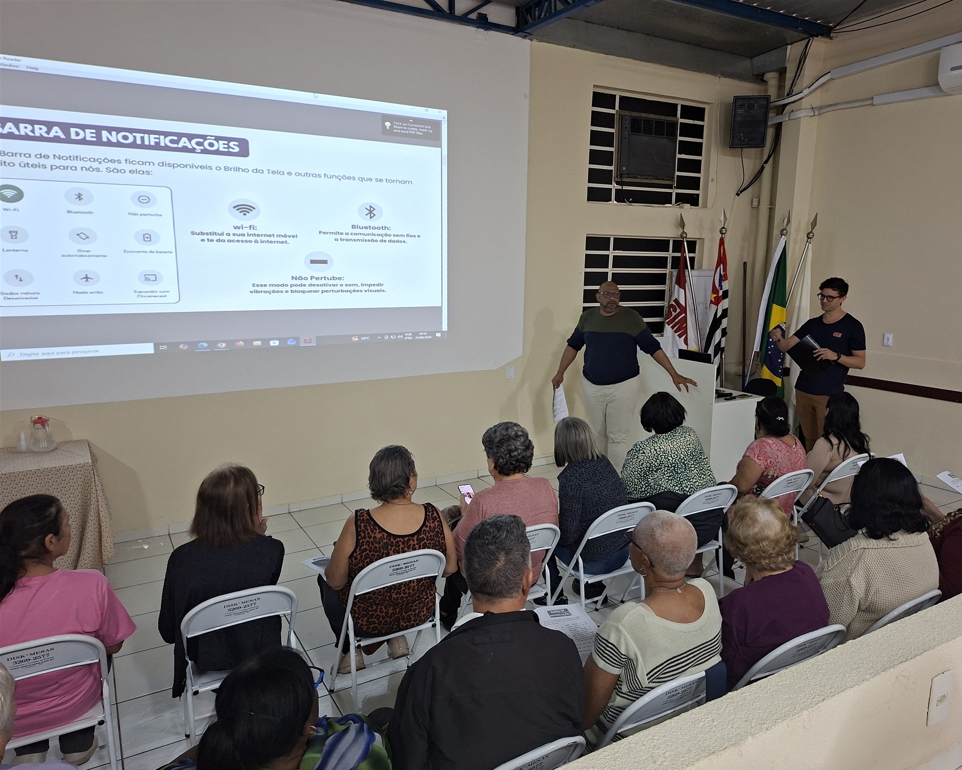 Curso de Uso de Celular - 25/08