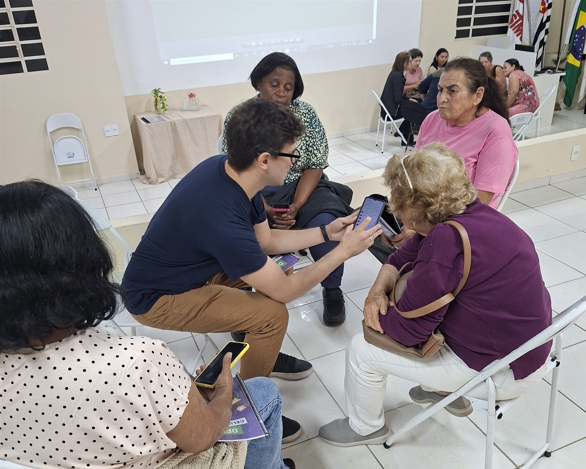 Curso de Uso de Celular - 25/08