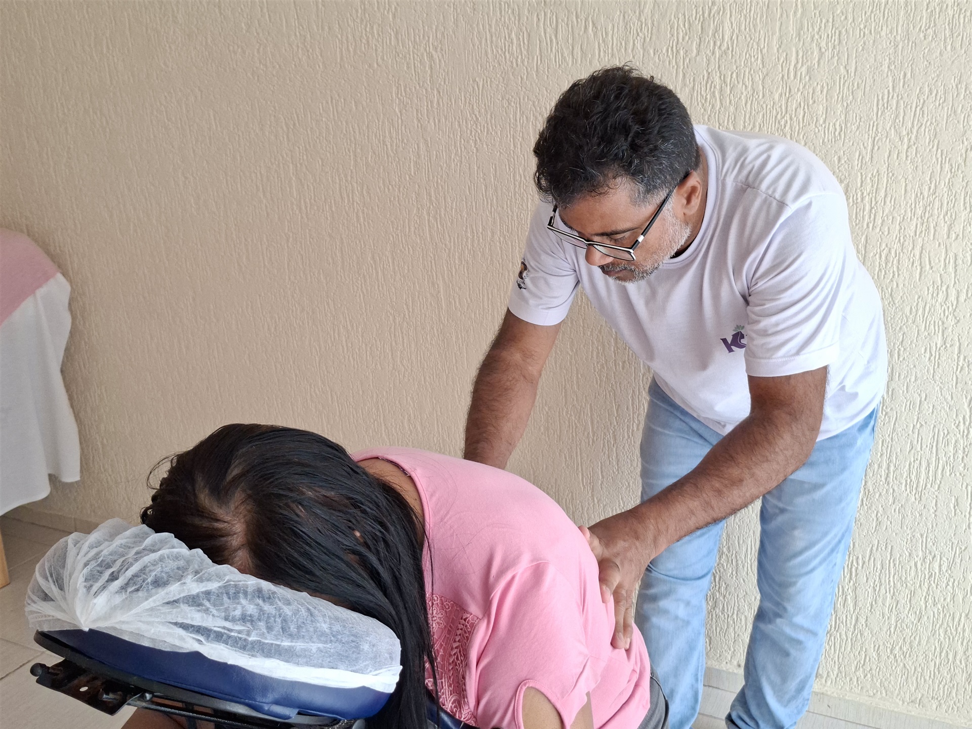 Quick massage com Paulo Almeida