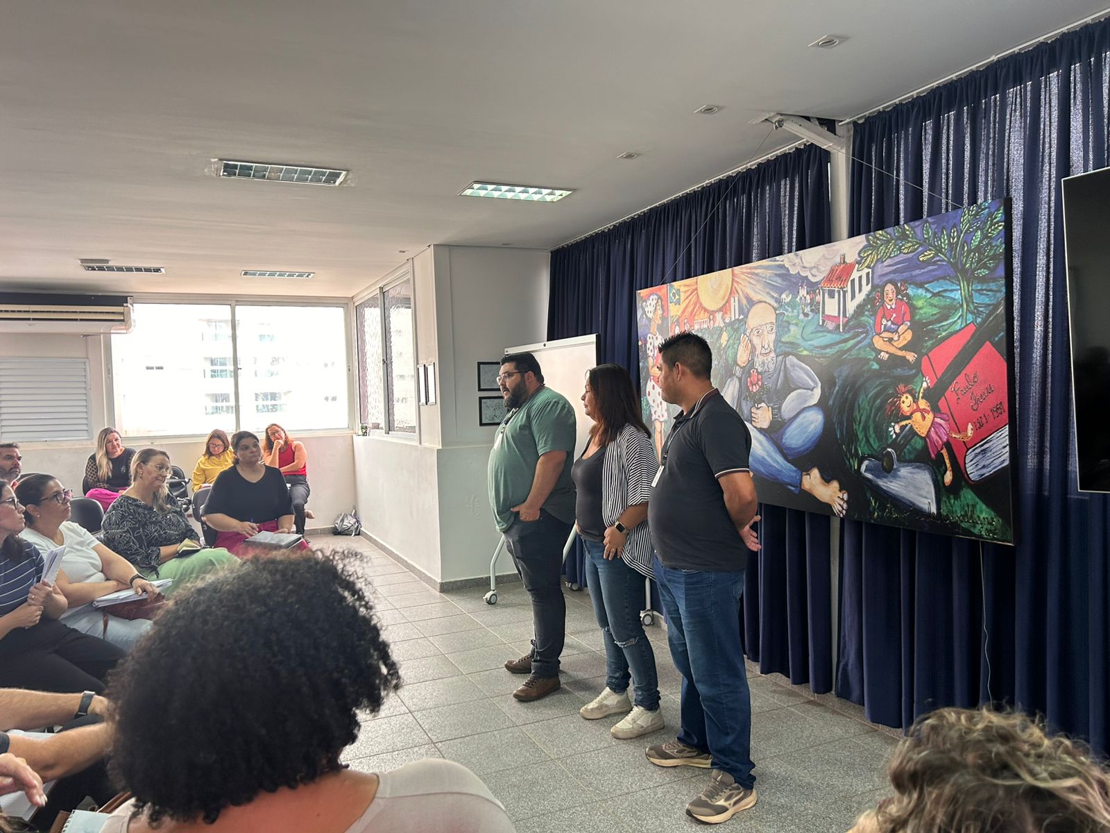 STMC - Diretores do STMC visitam NAEDs e se apresentam a gestores da Educação