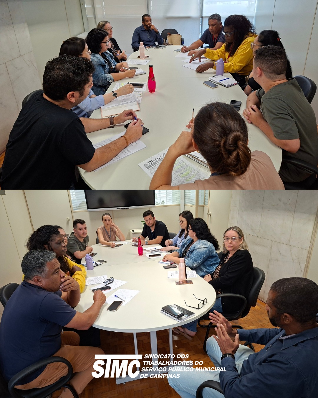 STMC cobra fim de jornadas abusivas em reunião com a Administração