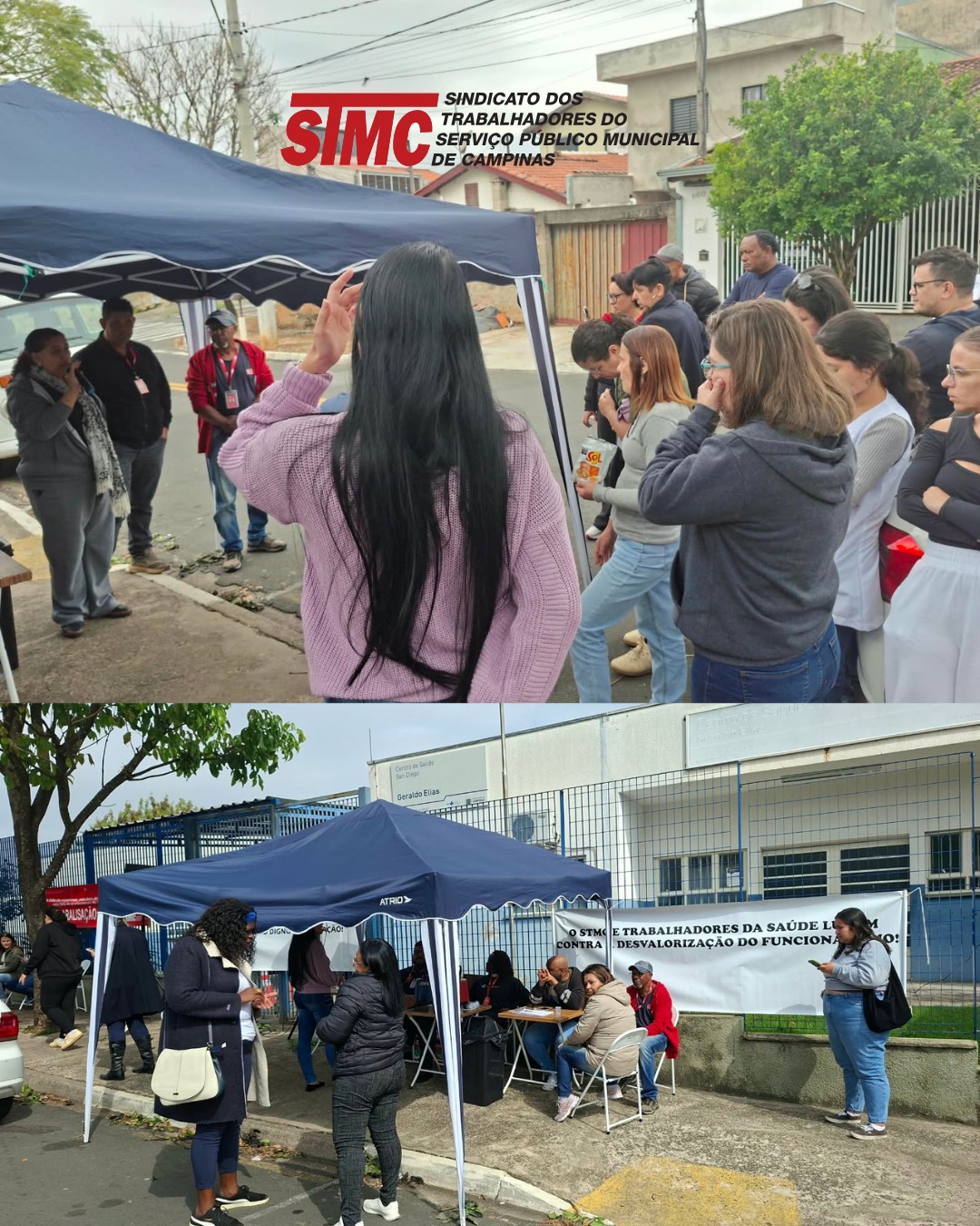 Paralisação no CS San Diego cobra fim do assédio e respeito aos servidores