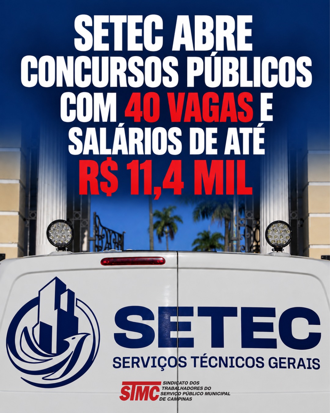 Setec abre concursos públicos com 40 vagas e salários de até R$ 11,4 mil